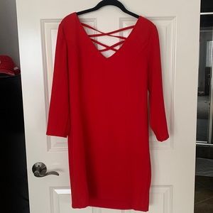 Red Jack by bc Dakota shift dress